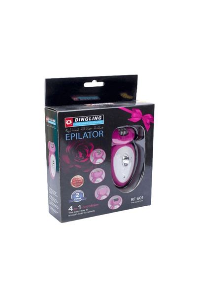 Dingling epilator 4 in 1 Gift Edition RF-6014 IN 1 Lady Shaver AND Epilator RF-601