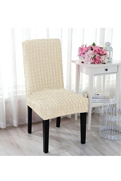 zilale Bürümcük Lastikli Esnek (1 adet) Sandalye Kılıfı Sandalye Örtüsü