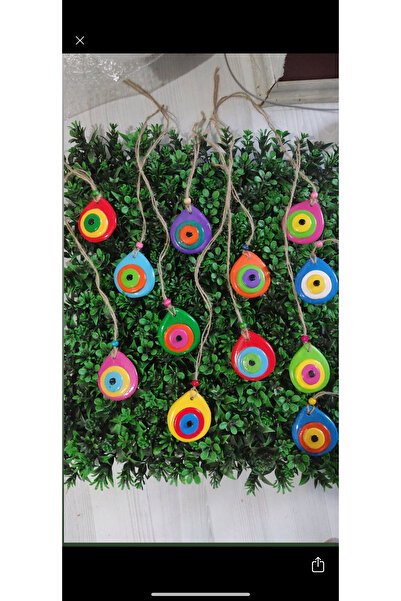 SÜSLÜTASARIM Nazar boncuğu (ağaç,duvar,balkon süsü)duvar süsü