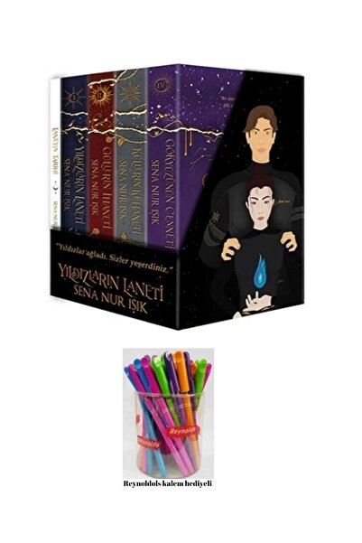 İndigo Kitap Yıldızların Laneti - Güllerin İhaneti - Gökyüzünün Cenneti - Kül...
