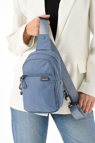 YOGII Geantă de corp unisex, rezistentă la apă, cu mai multe secțiuni, model Herson