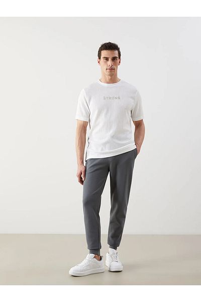 LC Waikiki Pantaloni de sport Jogger pentru bărbați LCWAIKIKI Classic Petrol Standard Fit