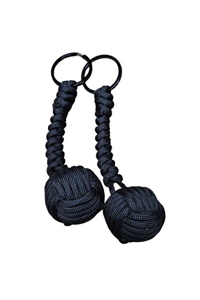moonparacord سلسلة مفاتيح باراكورد على شكل قبضة قرد