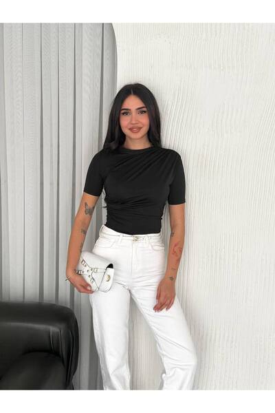 Noa&Noa Блуза з деталями на плечах і бокових вставках, детально оздоблена