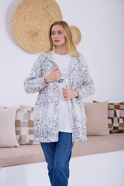 Moodbasic Lace Detailed Patterned Suit-15149