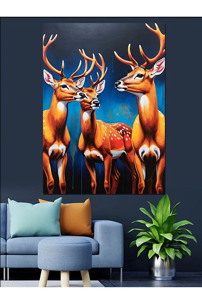Tablomega Căpriori Pânză Decorativă - Lemn MDF