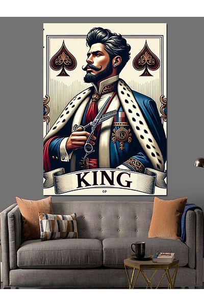 Tablomega King of the Cup Διακοσμητικός Καμβάς - Ξύλινος Πίνακας MDF