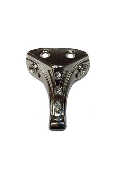 Eng Fashion Stone Wood, Mdf, Chipboard Chest Leg, Box Leg 3.5 cm - Nickel