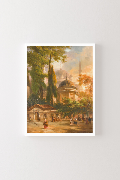 epiqart Hagia Sophia - White Frame
