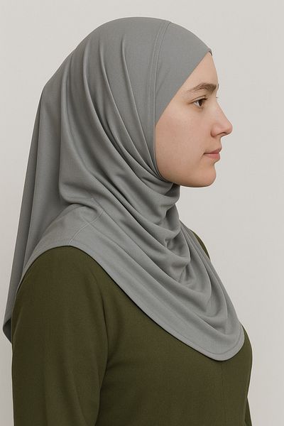 mim eşarp Πλισέ Hijab Hijab Ready Κασκόλ