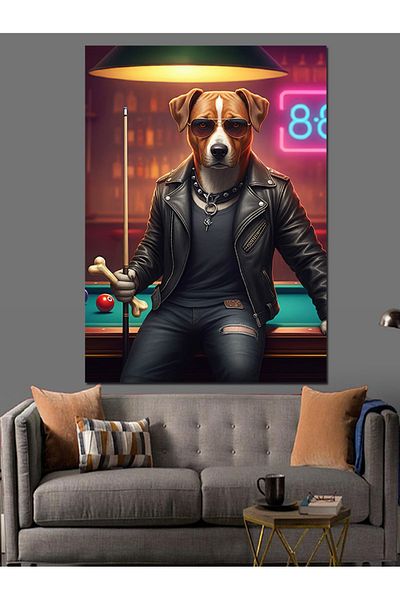 Tablomega Spy Dog Decorative Canvas - Mdf Wooden Painting