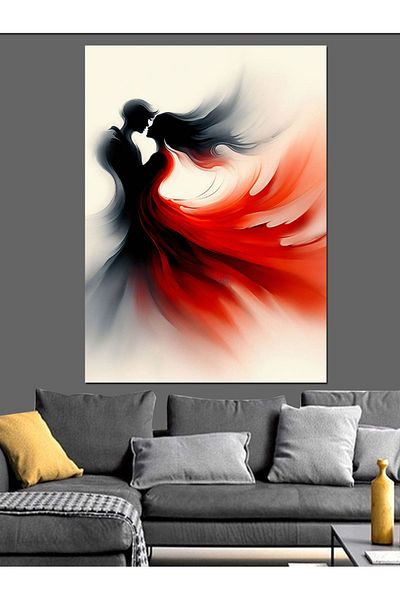 Tablomega Colorful Dancer Decorative Canvas - Mdf Wooden Painting