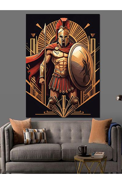Tablomega Pânză decorativă Gladiator Warrior antic - Lemn MDF