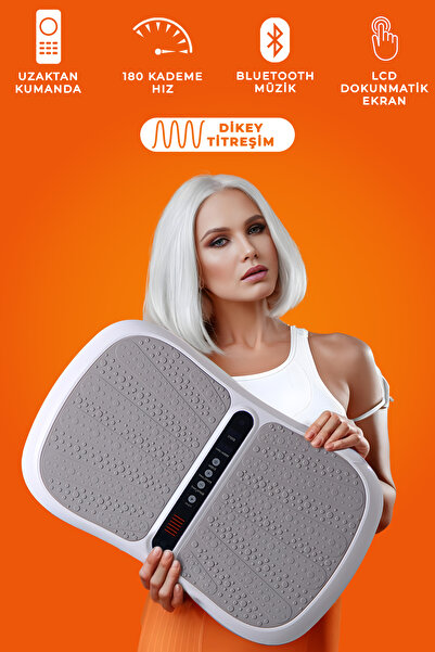 WERNER Yüksek Titreşimli Spor Aleti Zayıflama Sıkılaşma Cihazı Vibration Plat...