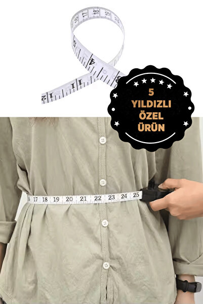 adornazzle Vücut Boyun Kol Bacak Ölçüm Mezura, Bel Çevresi Metre, Yağ Ölçer Metre 150cm