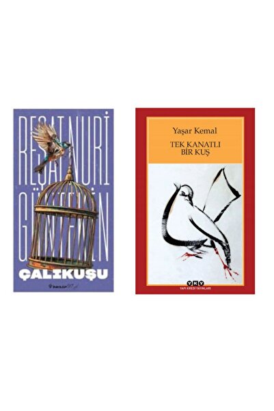 İnkılap Kitabevi Çalıkuşu - Reşat Nuri Güntekin Tek Kanatlı Bir Kuş - Yaşar K...