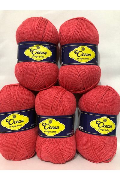 Selen 5 Pieces Patika Hand Knitting Rope 100 Gr 225 Meters