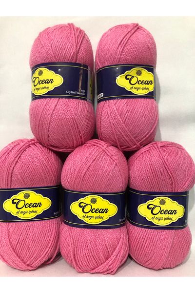 Selen 5 Pieces Patika Hand Knitting Rope 100 Gr 225 Meters