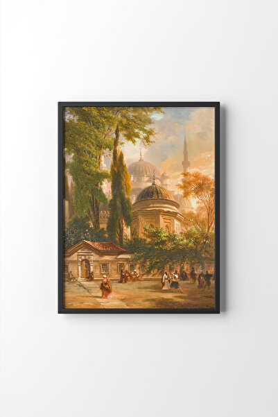 epiqart Ayasofya - Siyah Çerçeve