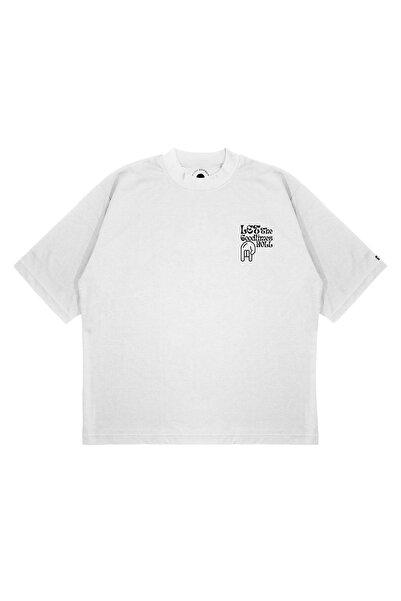 PURE EFFECT Unisex Oversize kroj Let The Goodtimes Roll Printed Štampano Boxy...