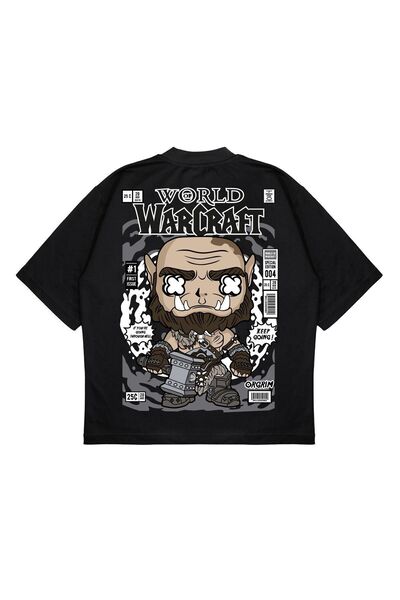 PURE EFFECT Unisex Oversize kroj World of Warcraft ruksak Štampano čvrstog kr...