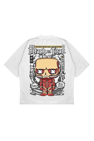 PURE EFFECT Unisex Oversize kroj Attack On Titan ranac Štampano čvrste kroje,...