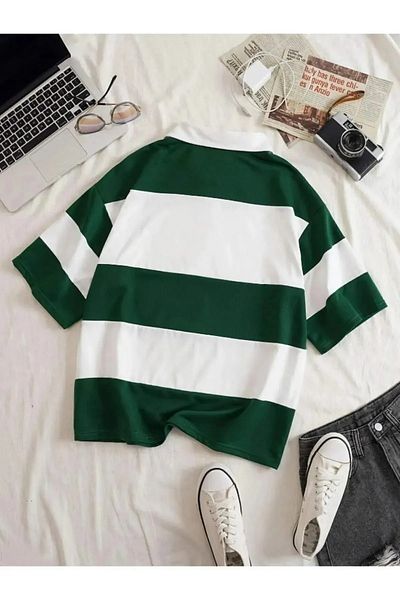 Boi Unisex Polo Set - Bottom-Top T-Shirt Shorts - Oversize Space for Breakups