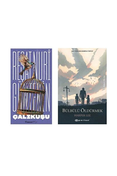 İnkılap Kitabevi Çalıkuşu- Reşat Nuri Güntekin Bülbülü Öldürmek - Harper Lee