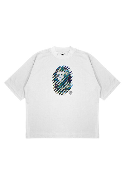 PURE EFFECT Unisex Oversize kroj Kupaći kostim Illusion Štampano Kutijasti kr...
