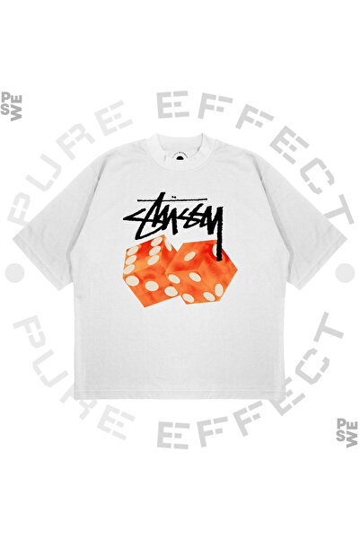 PURE EFFECT Unisex Oversize kroj narandžaste kockice Štampano širokog kroja o...