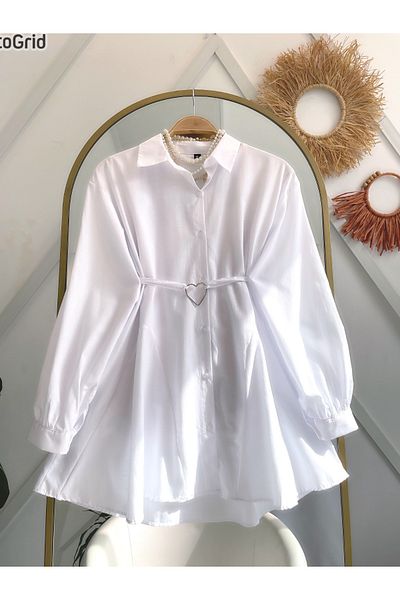 YEDİLALE Heart Belt Shirt 4360