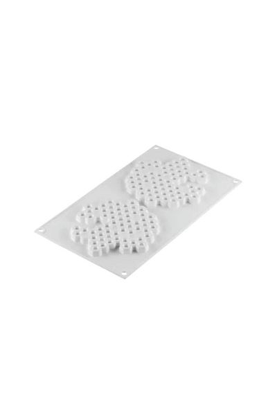 silikomart Silicone mold, Silikomart Miel 80, 2 cavities