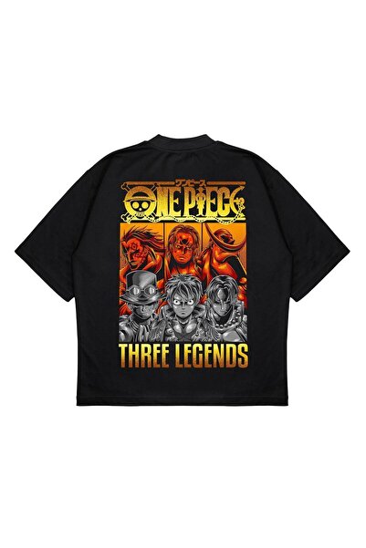 PURE EFFECT Unisex Oversize kroj Unisex Oversize kroj Jednodijelni anime crni...