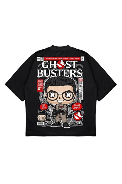 PURE EFFECT Unisex Oversize kroj Ruksak Ghostbusters Štampano Kutasti kroj, d...