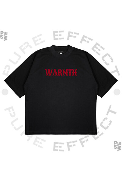 PURE EFFECT Unisex Oversize kroj Božanska toplina Štampano Kutijasti kroj Deb...