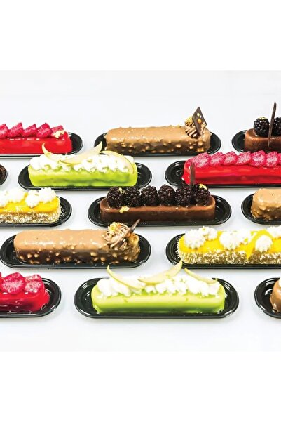 silikomart Silicone mold for eclairs, Fashion Eclair, 10 cavities