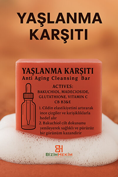 BİZİMHEKİM ŞİFA EVİ Yaşlanma Karşıtı Doğal Sabun