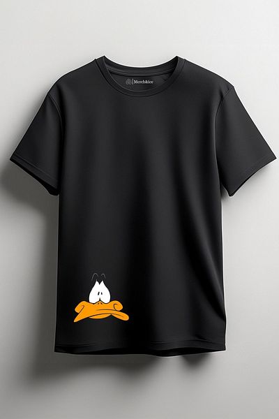 Merch&ice Tricou unisex cu imprimeu Duffy Duck Head