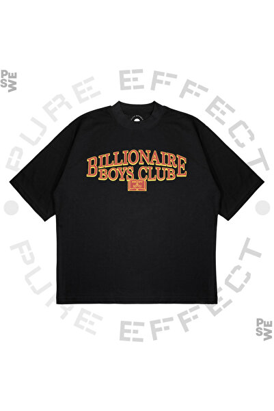 PURE EFFECT Tricou unisex oversize Billonaire Boys Club 4, cu imprimeu, croia...