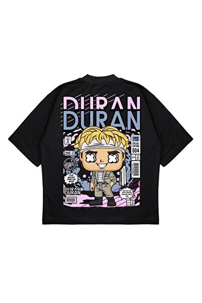 PURE EFFECT Unisex Oversize kroj Duranduran ruksak Štampano širokog kroja od ...