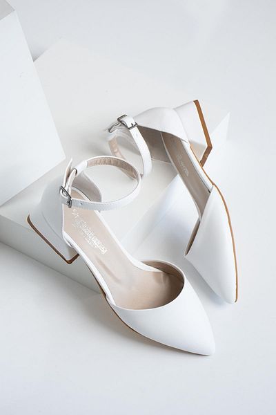ZENNESHOES Tocuri înalte Mia Albe