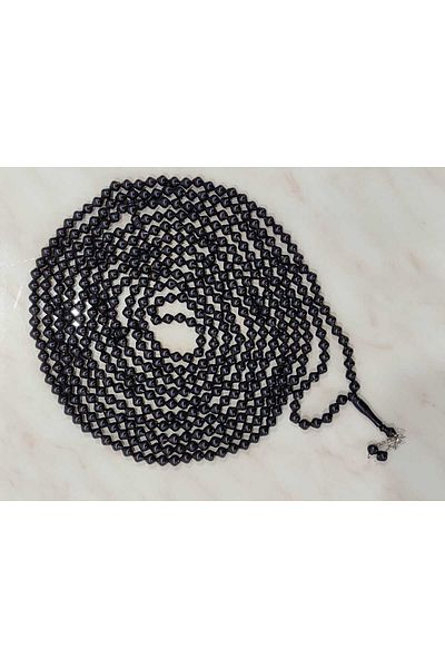 Bayraktar 500 Luxury Tesbi̇h Diamond Cut Black Color