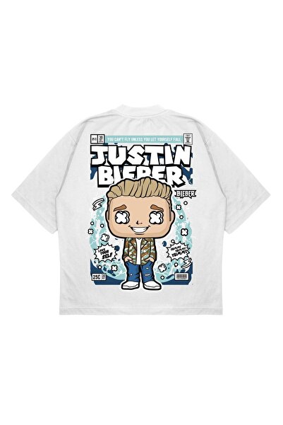PURE EFFECT Unisex Oversize kroj Justin Bieber ruksak Štampano čvrste kroje, ...