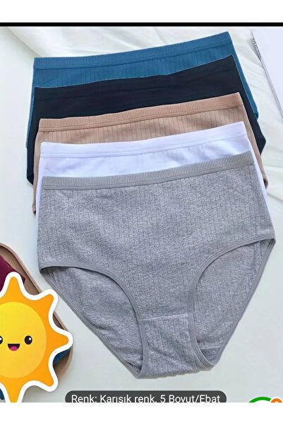 MODA Yüksek Bel Külot 5 Li
