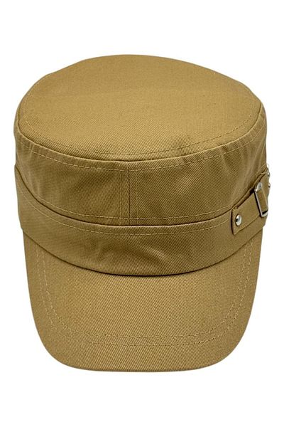 Trenderrs Unisex Καπέλο Castro με λεπτομέρεια από βαμβακερή πόρπη