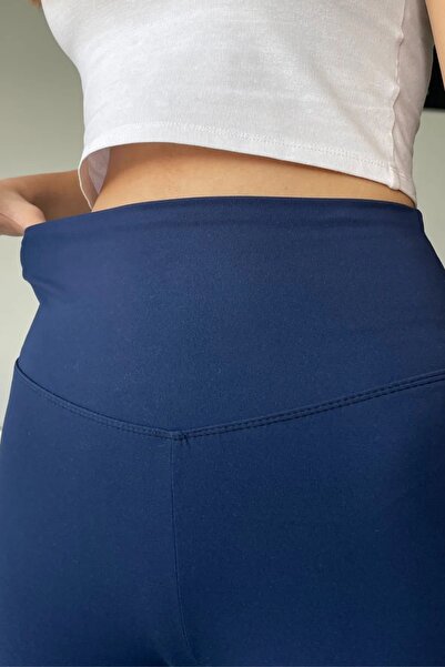 OYS Legíny z prémiové tkaniny Belize s vysokým pasem