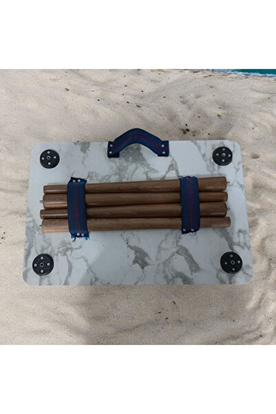 AKKAYAHOME Portatif, Çok Amaçlı, Taşınabilir Kamp, Piknik, Seyehat Masası,-Me...