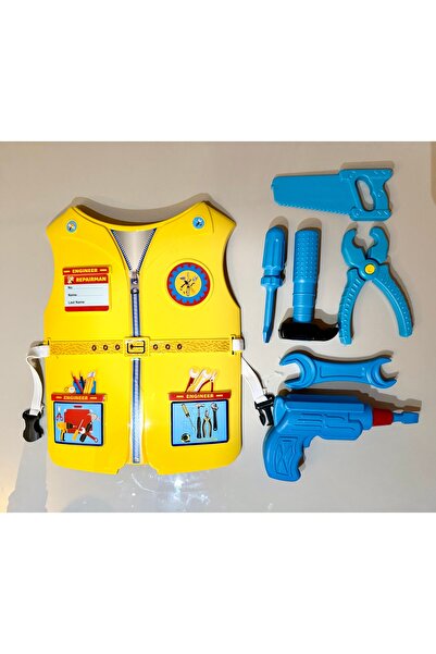 DF ToyShop YELEKLİ VE AKSESUARLI TAMİR SETİ