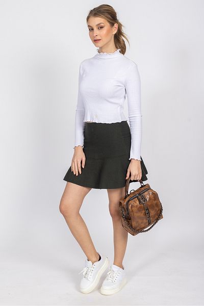 Necati Çanta Τσάντα Wash Leather 3 Λειτουργιών – Τσάντα πλάτης, ώμου και χειρός σε ένα