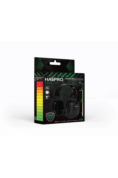 Haspro ZELL-3X Casti profesionale,antifoane externe de protectie,protectie auditiva